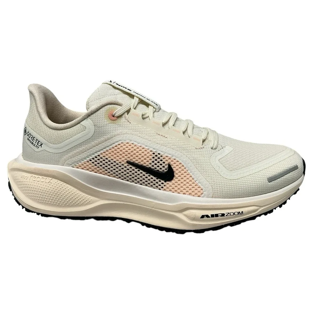 Nike Air Zoom Pegasus 41 GORE TEX Sail/Guava/Crimson FQ1357-100 Women's Size 8